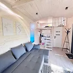 3 Widoki Kiekrz -Domki Tiny House Z Prywatna Plaza I Pomostem Nad Jeziorem Kierskim