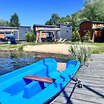 3 Widoki Kiekrz -Domki Tiny House Z Prywatna Plaza I Pomostem Nad Jeziorem Kierskim